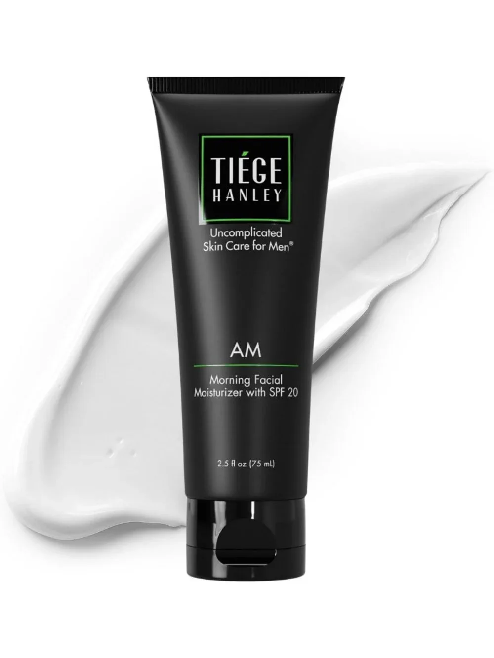 Men's Facial Moisturizer with SPF 20 - Hydrating Cream for Even Skin Tone, 2.5